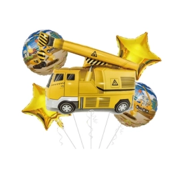 Balon foliowy dekoracja dźwig gwiazdka urodziny 5x